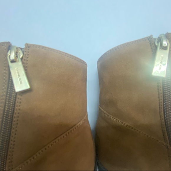 Michael Kors Cowgirl Boots Fawn Desert Color Caramel Size 3 Little Girls - Picture 3 of 9